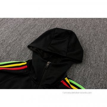 Chaqueta con Capucha del Ajax 2021-2022 Negro