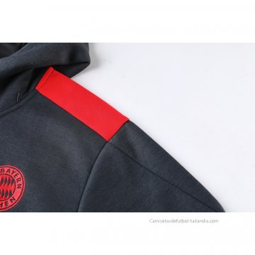 Chaqueta con Capucha del Bayern Munich 2021-2022 Gris