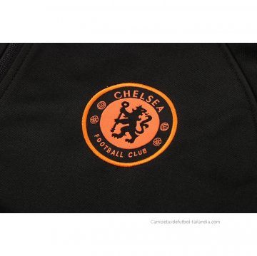 Chaqueta con Capucha del Chelsea 2021-2022 Negro