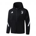 Chaqueta con Capucha del Juventus 2025-2026 Negro
