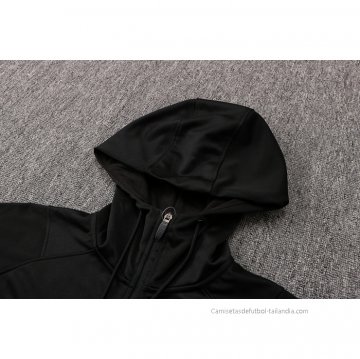 Chaqueta con Capucha del Paris Saint-Germain 2021-2022 Negro