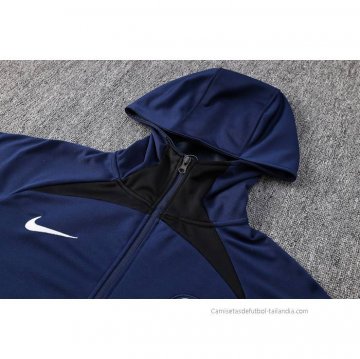 Chaqueta con Capucha del Paris Saint-Germain 2022-2023 Azul
