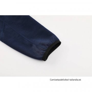Chaqueta con Capucha del Paris Saint-Germain 2024-2025 Azul