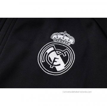 Chaqueta con Capucha del Real Madrid 2022-2023 Negro