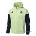 Chaqueta con Capucha del Real Madrid 2025-2026 Verde