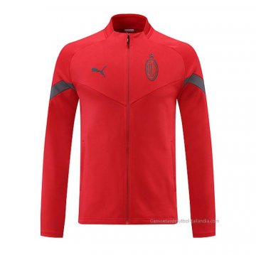 Chaqueta del AC Milan 2022-2023 Rojo Chaqueta del AC Milan 2022-2023 Rojo