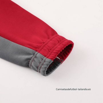 Chaqueta del AC Milan 2024-2025 Rojo Gris
