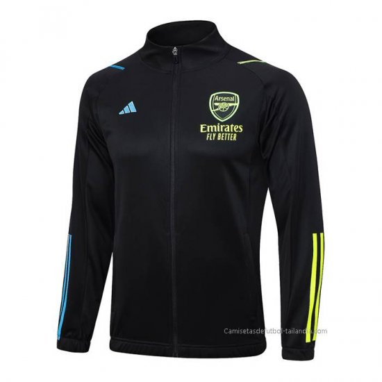 Chaqueta del Arsenal 2023-2024 Negro - Haga un click en la imagen para cerrar