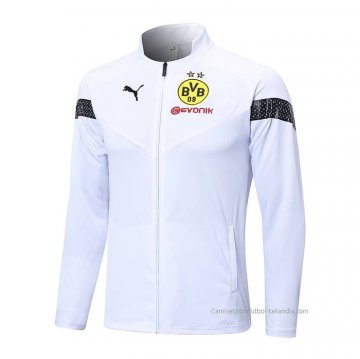 Chaqueta del Borussia Dortmund 2022-2023 Blanco Chaqueta del Borussia Dortmund 2022-2023 Blanco