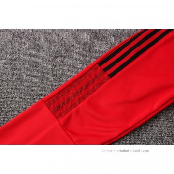 Chaqueta del Manchester United 2021-2022 Rojo y Negro