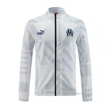 Chaqueta del Olympique Marsella 2022-2023 Blanco Chaqueta del Olympique Marsella 2022-2023 Blanco