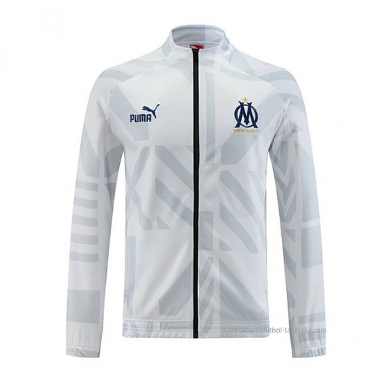 Chaqueta del Olympique Marsella 2022-2023 Blanco - Haga un click en la imagen para cerrar