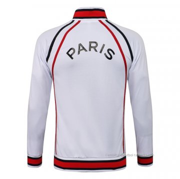 Chaqueta del Paris Saint-Germain Jordan 2021-2022 Blanco