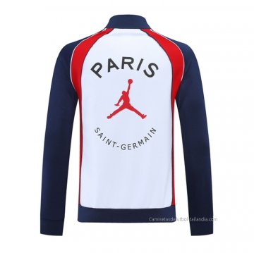 Chaqueta del Paris Saint-Germain Jordan 2021-2022 Blanco