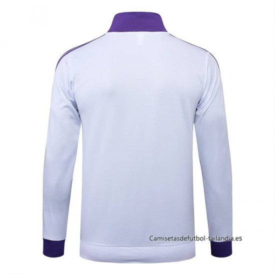 Chaqueta del Real Madrid 2024-2025 Blanco Purpura - Haga un click en la imagen para cerrar