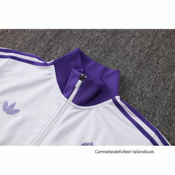 Chaqueta del Real Madrid 2024-2025 Blanco Purpura