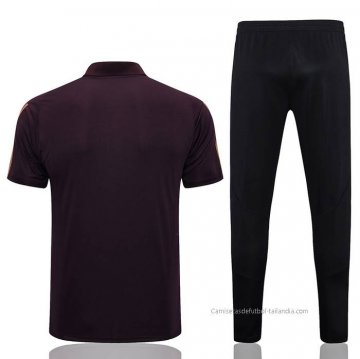 Conjunto Polo del Alemania 2022-2023 Marron