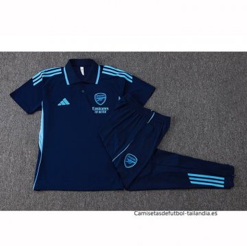 Conjunto Polo del Arsenal 2025-2026 Azul