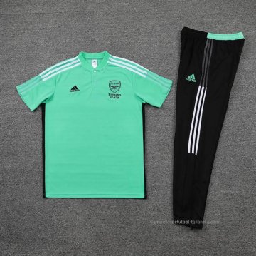 Conjunto Polo del Arsenal 2022-2023 Verde