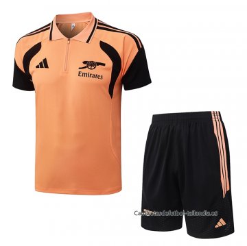 Conjunto Polo del Arsenal 2026-2027 Naranja Conjunto Polo del Arsenal 2026-2027 Naranja