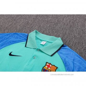 Conjunto Polo del Barcelona 2022-2023 Verde