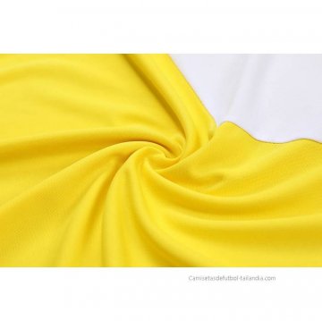 Conjunto Polo del Borussia Dortmund 2022-2023 Amarillo y Blanco