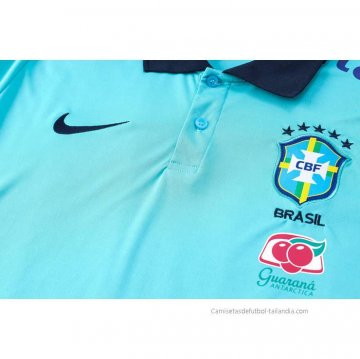 Conjunto Polo del Brasil 2022-2023 Azul