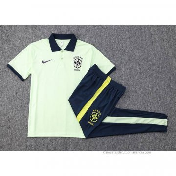 Conjunto Polo del Brasil 2022-2023 Verde