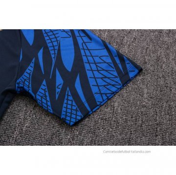 Conjunto Polo del Francia 2022-2023 Azul Oscuro