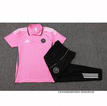 Conjunto Polo del Inter Miami 2025-2026 Rosa