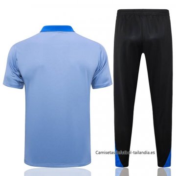 Conjunto Polo del Inter Milan 2024-2025 Azul