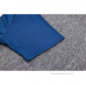 Conjunto Polo del Manchester City 2023-2024 Azul