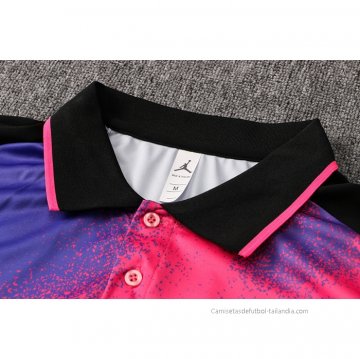 Conjunto Polo del Paris Saint-Germain 2021-2022 Purpura