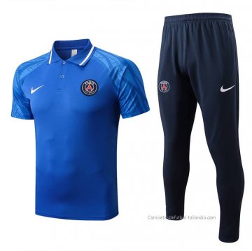 Conjunto Polo del Paris Saint-Germain 2022-2023 Azul