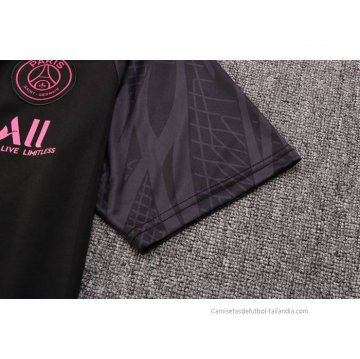 Conjunto Polo del Paris Saint-Germain Jordan 2022-2023 Negro