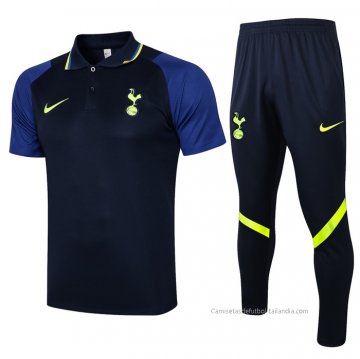 Conjunto Polo del Tottenham Hotspur 2021-2022 Azul Conjunto Polo del Tottenham Hotspur 2021-2022 Azul