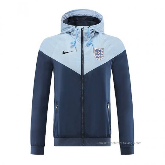 Rompevientos del Inglaterra 2023-2024 Azul - Haga un click en la imagen para cerrar