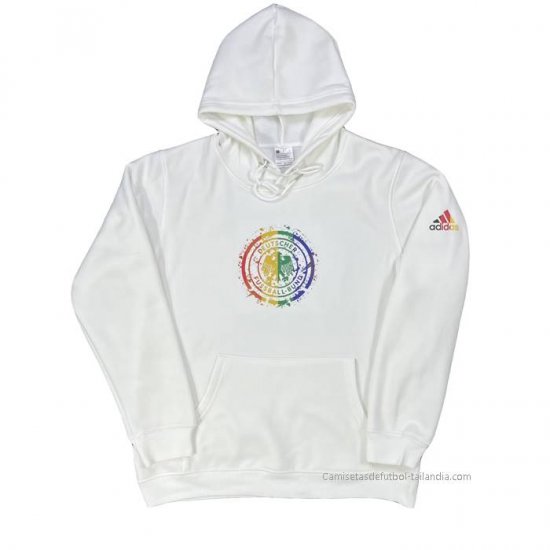 Sudadera con Capucha del Alemania 2022-2023 Blanco - Haga un click en la imagen para cerrar