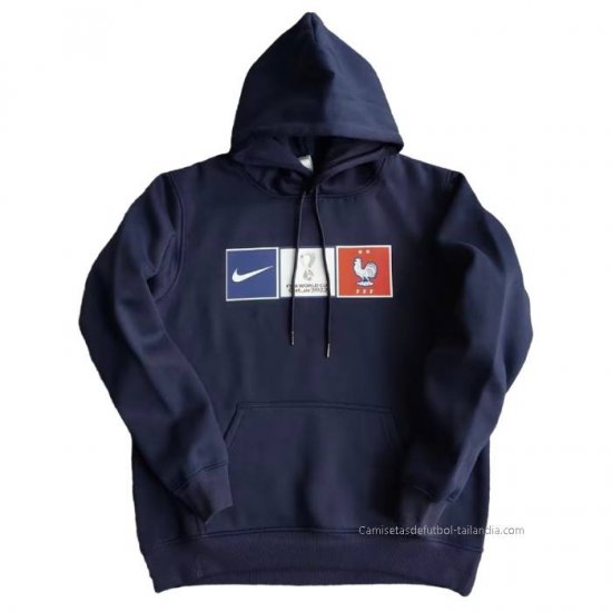 Sudadera con Capucha del Francia 2022-2023 Azul - Haga un click en la imagen para cerrar