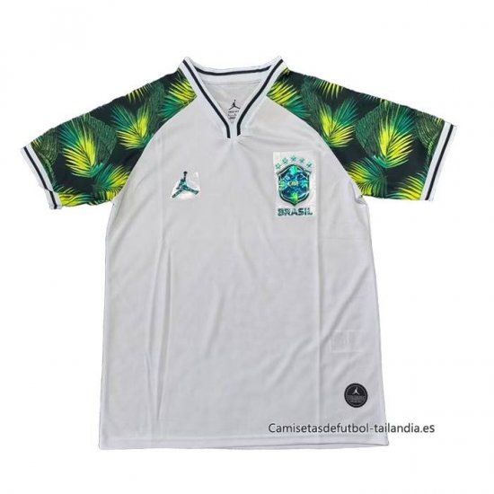 Tailandia Camiseta Brasil Special 2026 Blanco Verde - Haga un click en la imagen para cerrar