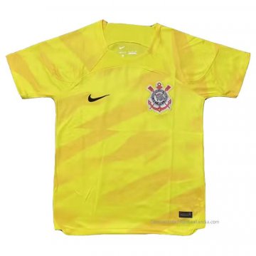 Tailandia Camiseta Corinthians Portero 2023 Amarillo Tailandia Camiseta Corinthians Portero 2023 Amarillo