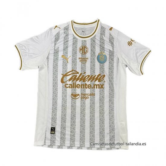 Tailandia Camiseta Guadalajara Special 2026-2027 Blanco - Haga un click en la imagen para cerrar
