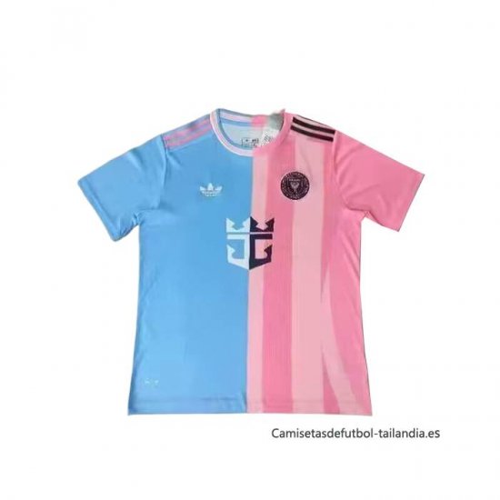 Tailandia Camiseta Inter Miami Special 2025 Azul Rosa - Haga un click en la imagen para cerrar
