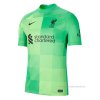 Camiseta Liverpool Portero 2021-2022 Verde Camiseta Liverpool Portero 2021-2022 Verde