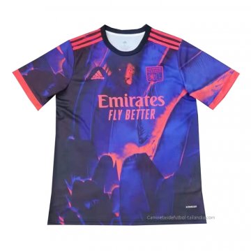 Tailandia 4ª Camiseta Lyon 2021-2022 Tailandia 4ª Camiseta Lyon 2021-2022