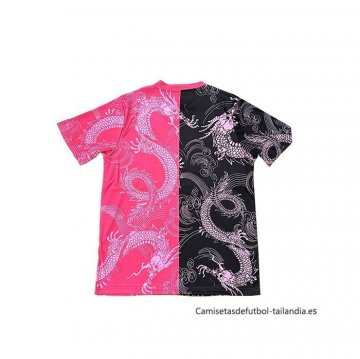 Tailandia Camiseta Real Madrid Dragon 2025-2026 Negro Rosa
