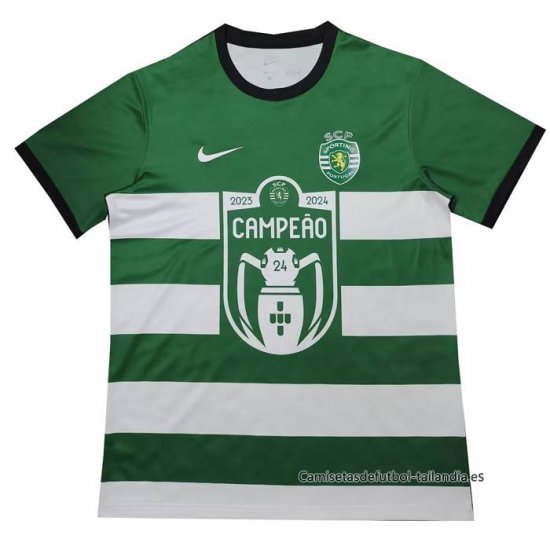 Tailandia Camiseta Sporting Champion 2024-2025 - Haga un click en la imagen para cerrar
