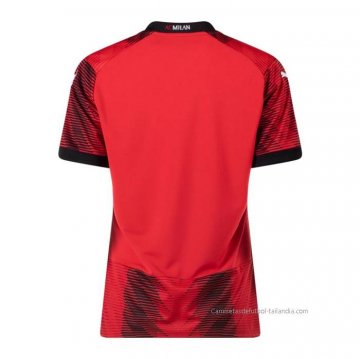 1ª Camiseta AC Milan Mujer 2023-2024