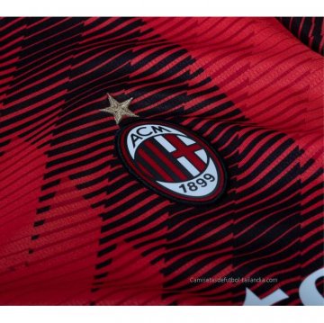 1ª Camiseta AC Milan Mujer 2023-2024