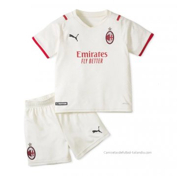 2ª Camiseta AC Milan Nino 2021-2022 2ª Camiseta AC Milan Nino 2021-2022